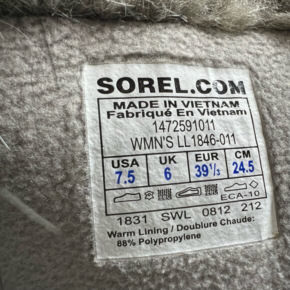 SOREL Tofino II Winter Snow Boots Women's 7.5 US - Picture 10 of 10